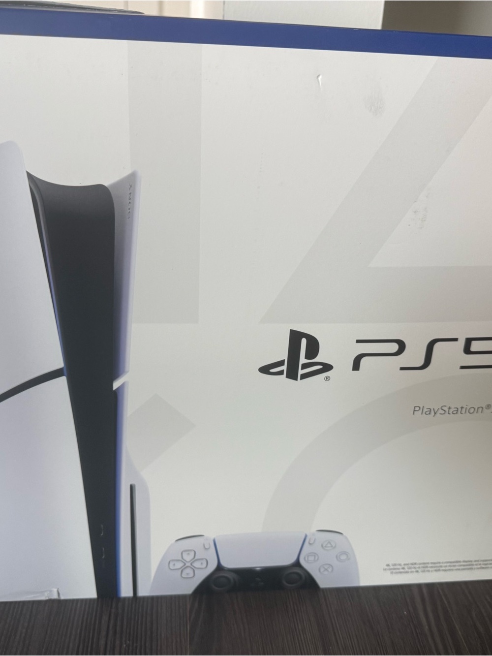 Sony PS5 Console in White and Black with DualSense Controller